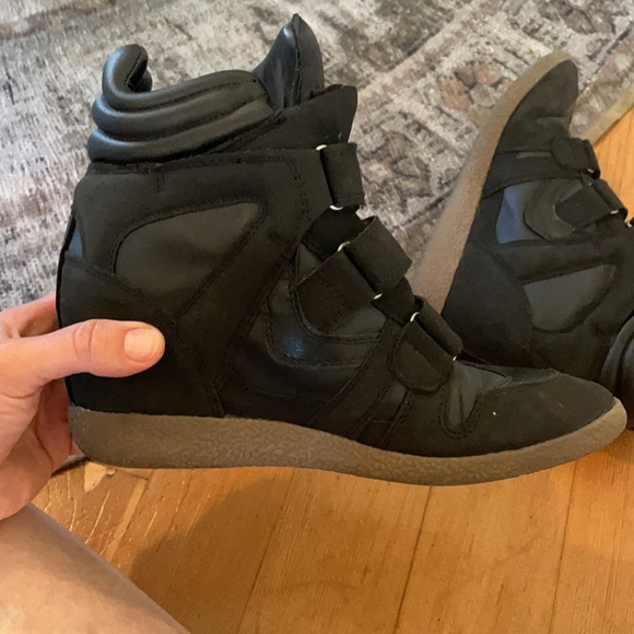 Candie’s wedge shoes 80s vibes like new sz 8.5 - Picture 8 of 11